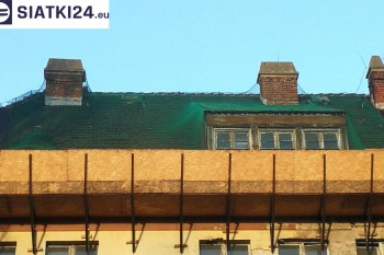 Siatki Końskie - Zabezpieczenie elementu dachu siatkami dla terenów Końskie
