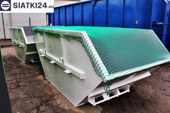 Siatki Końskie - Siatka przykrywająca na kontener - zabezpieczenie przewożonych ładunków dla terenów Końskie