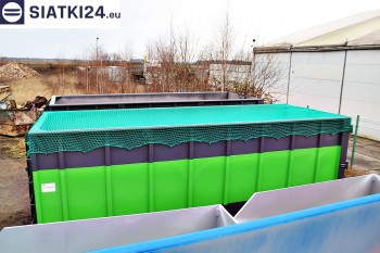 Siatki Końskie - Siatka przykrywająca na kontener - zabezpieczenie przewożonych ładunków dla terenów Końskie