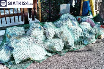 Siatki Końskie - Zabezpieczenie odpadów z gospodarstwa domowego siatką sznurkową dla terenów Końskie